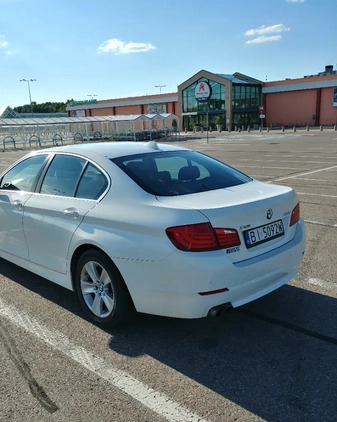 BMW Seria 5 cena 59900 przebieg: 72000, rok produkcji 2013 z Białystok małe 301